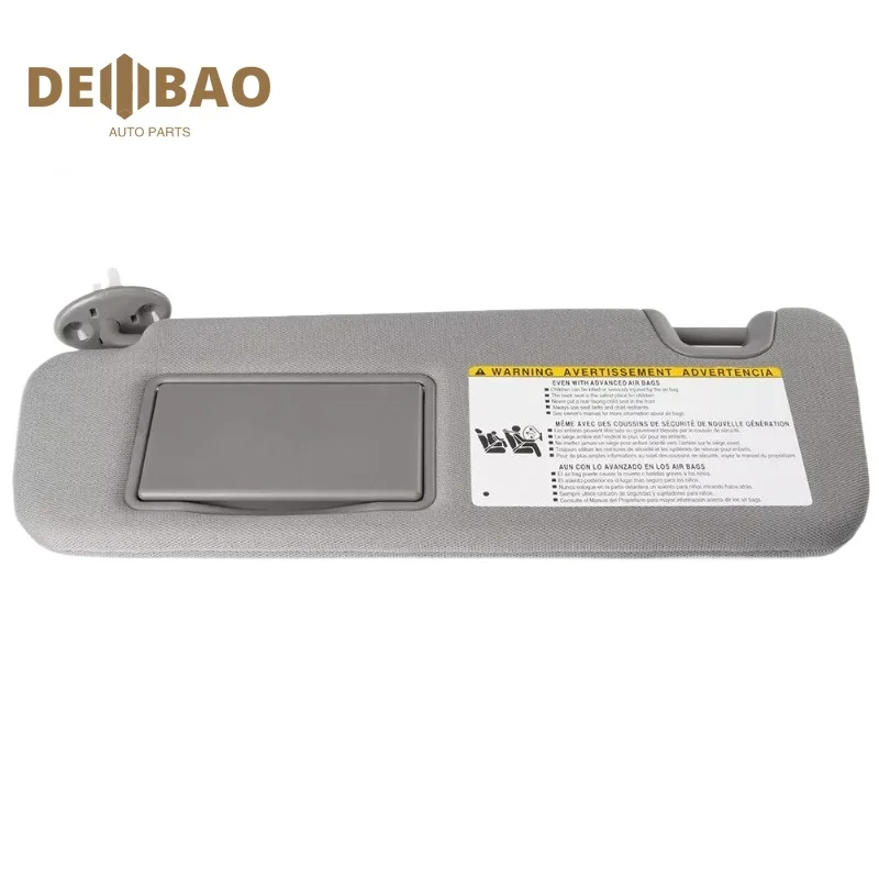 

743200E070B0 Sun Visor Gray Left Side For Toyota Highlander 2014-2019