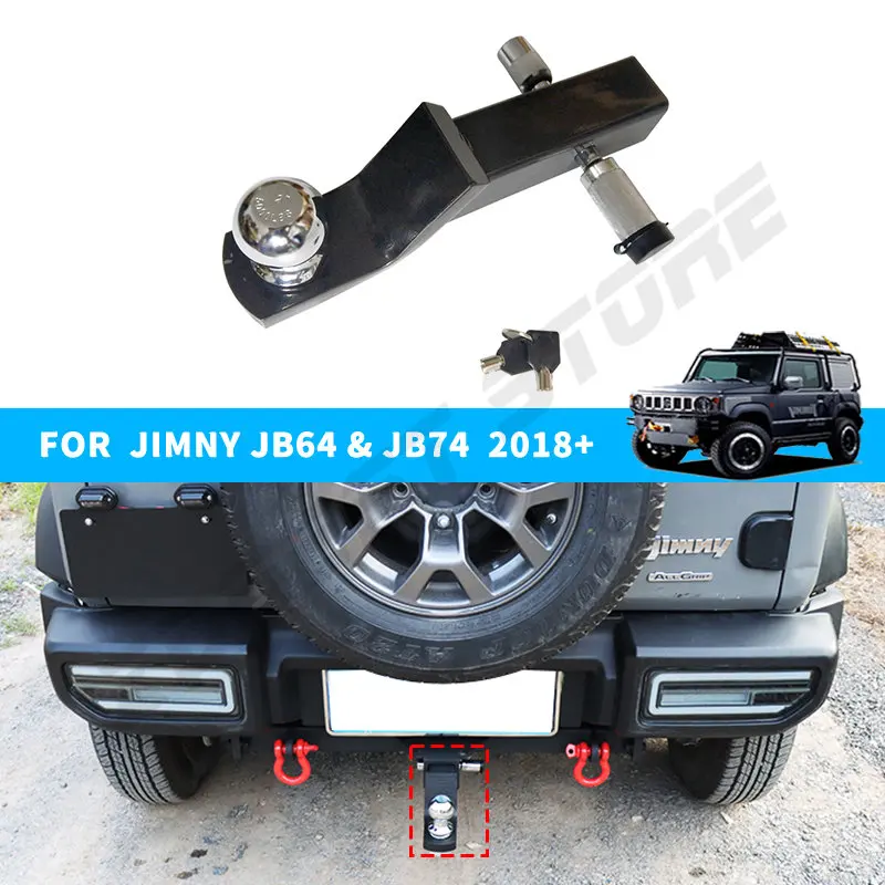 

Hitch Pin Lock Locking Trailer Tow Bar For Suzuki Jimny JB64 JB74 2019-2023 Mount Trailer Ball Joint Hitch Pin Car Accessories