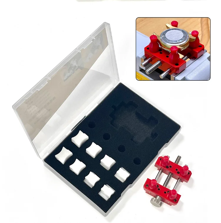 Watch Repair Tool Watch Back Cover Dismantle Clamping Base Open Cover Movable Size Adjustment Fixing Base