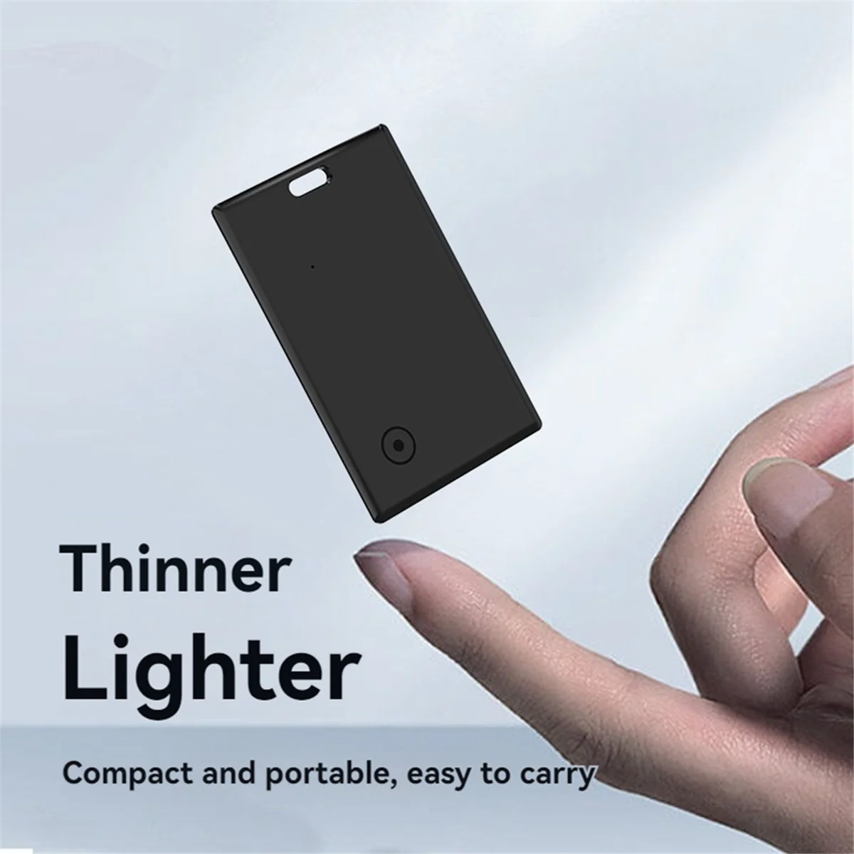 Wallet Anti-Loss Card Location Tracking GPS Smart Tag for Find My Bluetooth Device Ultra-Thin Card Wireless Charge