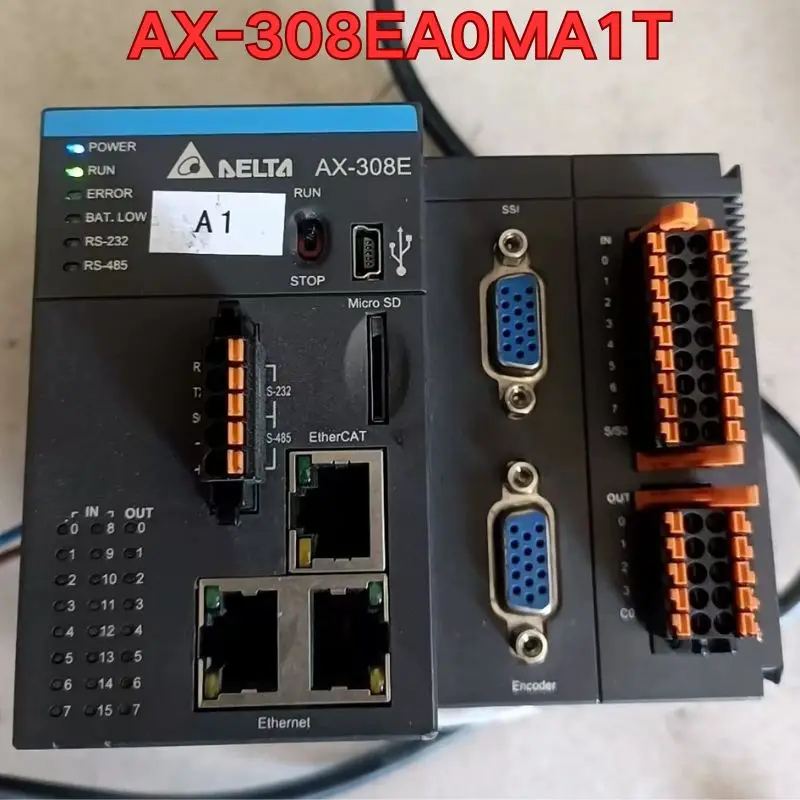 Second-hand AX-308EA0MA1T PLC controller function test is normal