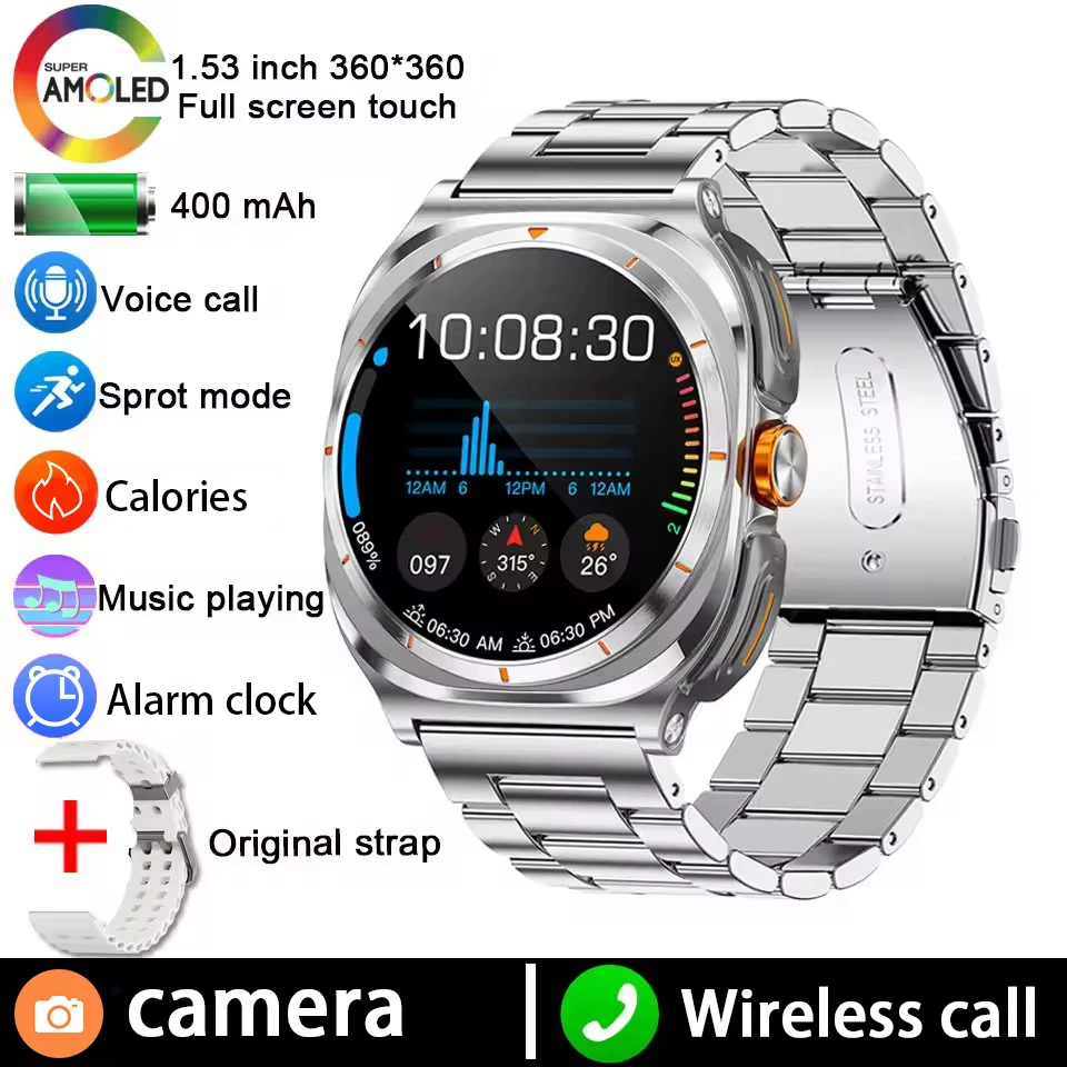 2025 nouveau sport amélioré 2-en-1 TWS Bluetooth écouteurs montre intelligente IP68 étanche Bluetooth appel pour hommes et femmes Smartwatch