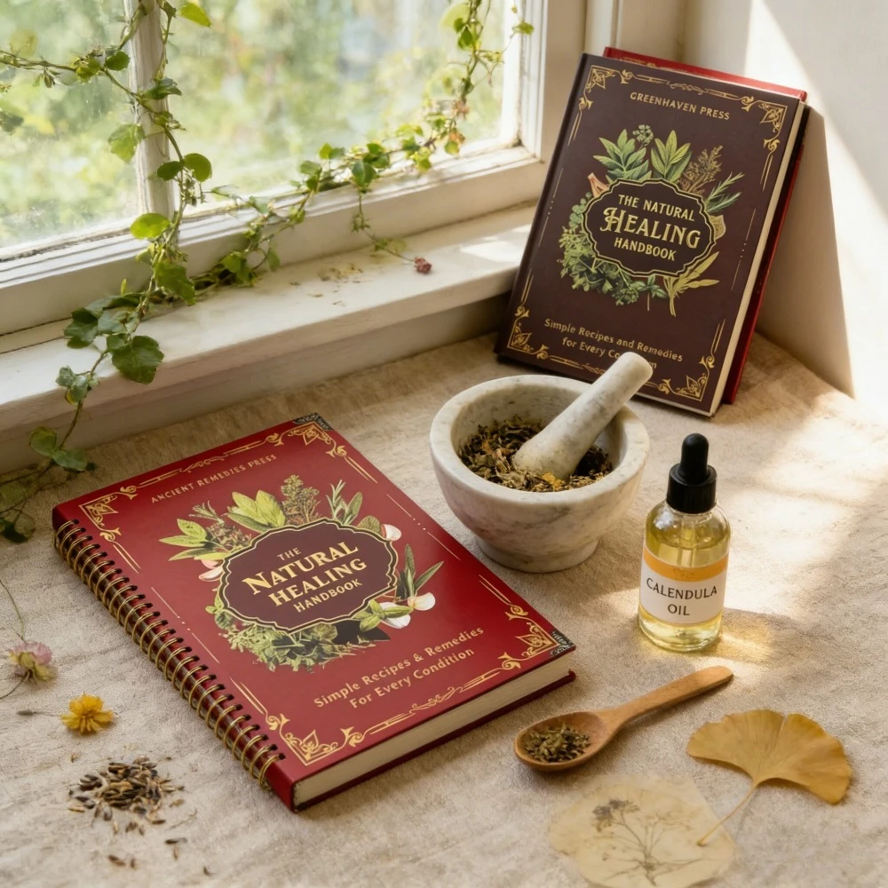 自然治癒ハンドブック：ハーブ療法を主眼にし、複数のシナリオに対応するシンプルな処方を提供する本