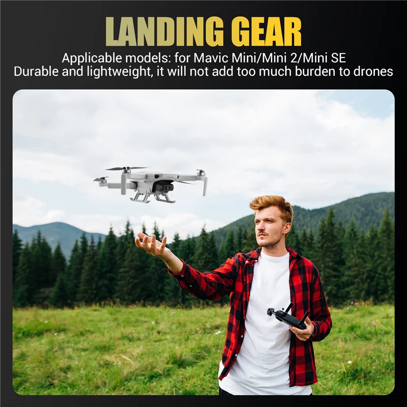 Шасси для DJI Mavic Mini/Mini 2/Mini SE, быстросъемная высота, защита для ног, аксессуары для удлинителей ног