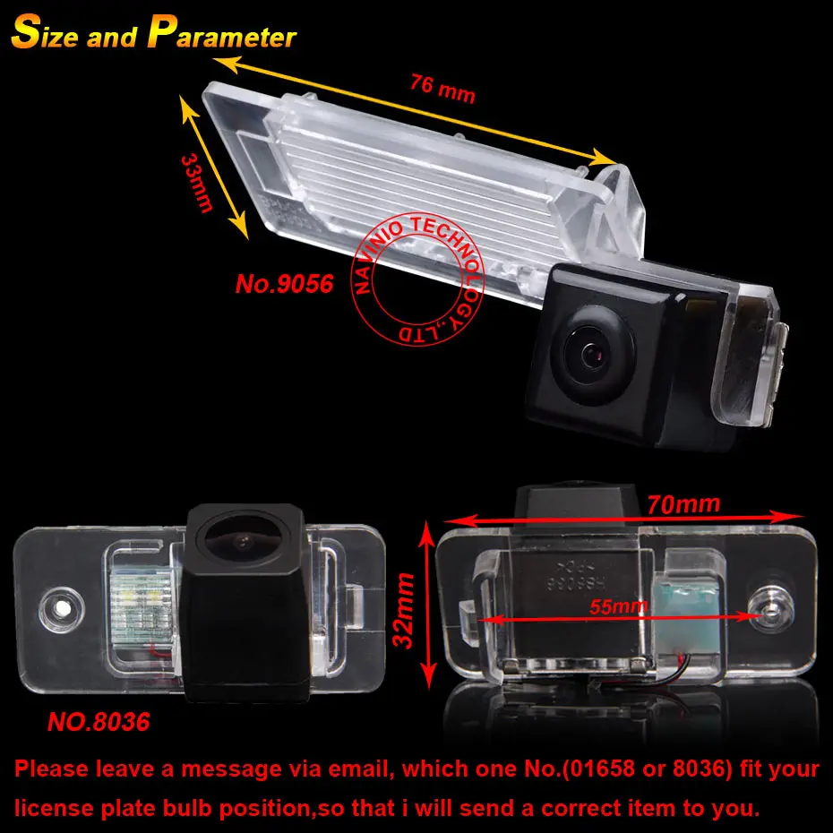 For Audi A1/A5/A4/Q5/Audi TT/S5 Car rear view parking Camera back up reverse camera waterproof NTSC PAL ( Optional )night vision