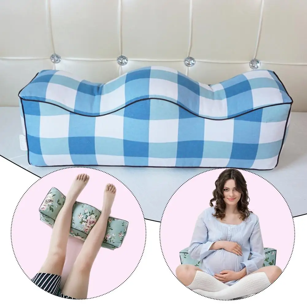 Cotton Canvas Foot Pillow Leg Pillow Sleep With Elevated Leg Pads Foot Pillow And Leg Pillow For Pregnant Woman E1L6