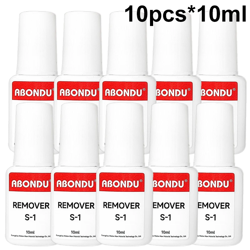 น้ำยาล้างเล็บ 10 กรัม สำหรับลอกกาวติดเล็บปลอมอย่างรวดเร็ว ไม่ทำลายเล็บ ละลายกาวติดเล็บปลอมได้อย่างรวดเร็ว