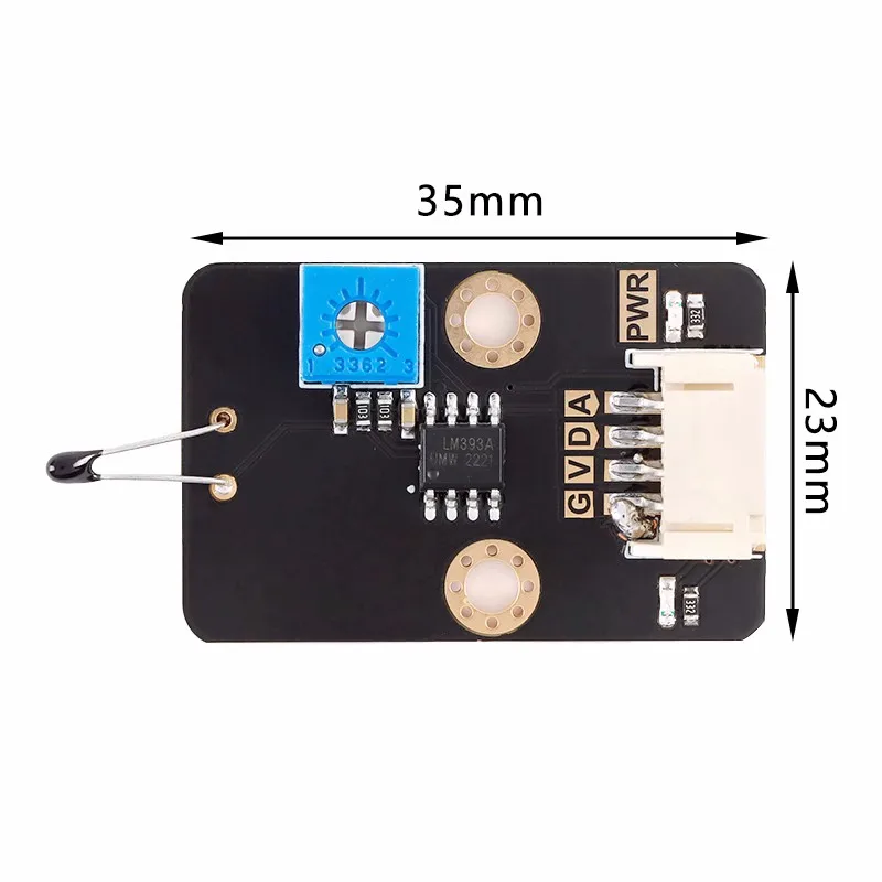 

4 шт. модуль датчика термистора, переключатель контроля температуры PH2.0-4-контактный интерфейс MF52A103J3435