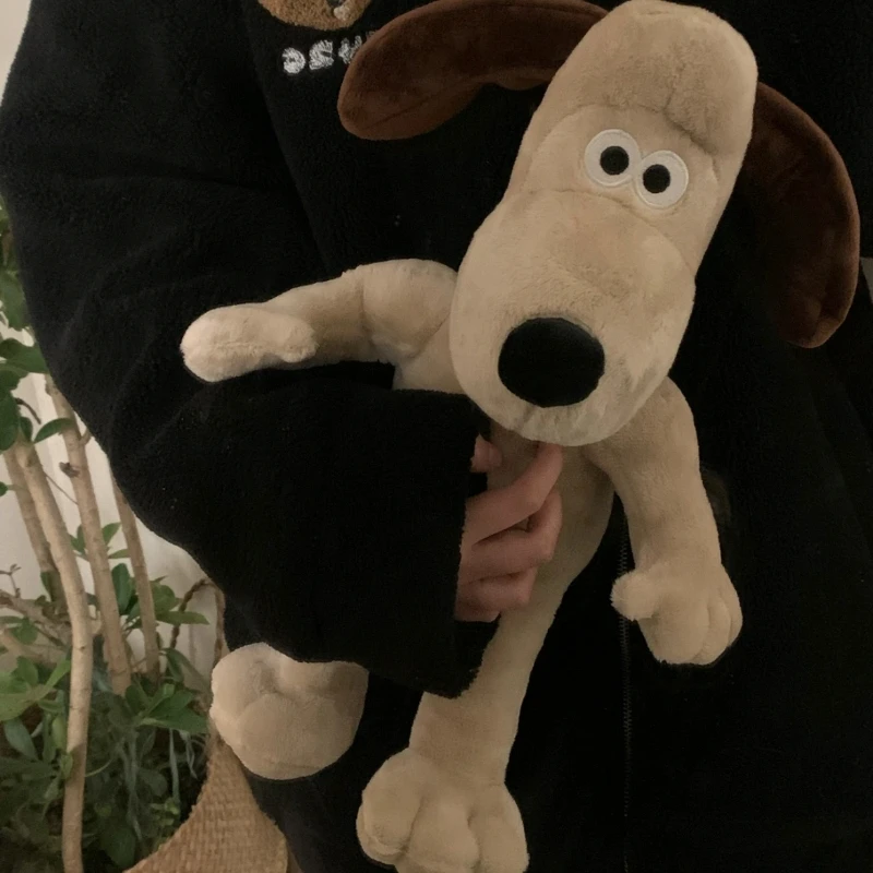 الكرتون جروميت أفخم والاس اللعب أنيمي جرو محشوة الدمى Kawaii غرفة ديكور الشيف نمط لعبة جمع الاطفال عيد الميلاد هدية عيد الميلاد