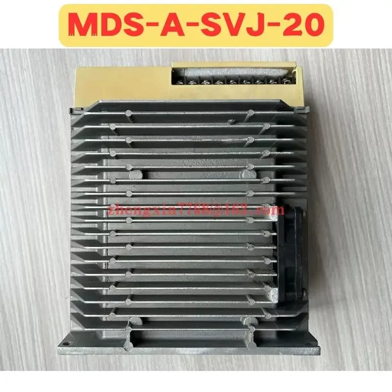 Used Servo Drive MDS-A-SVJ-20 MDS A SVJ 20 Normal Function Tested OK