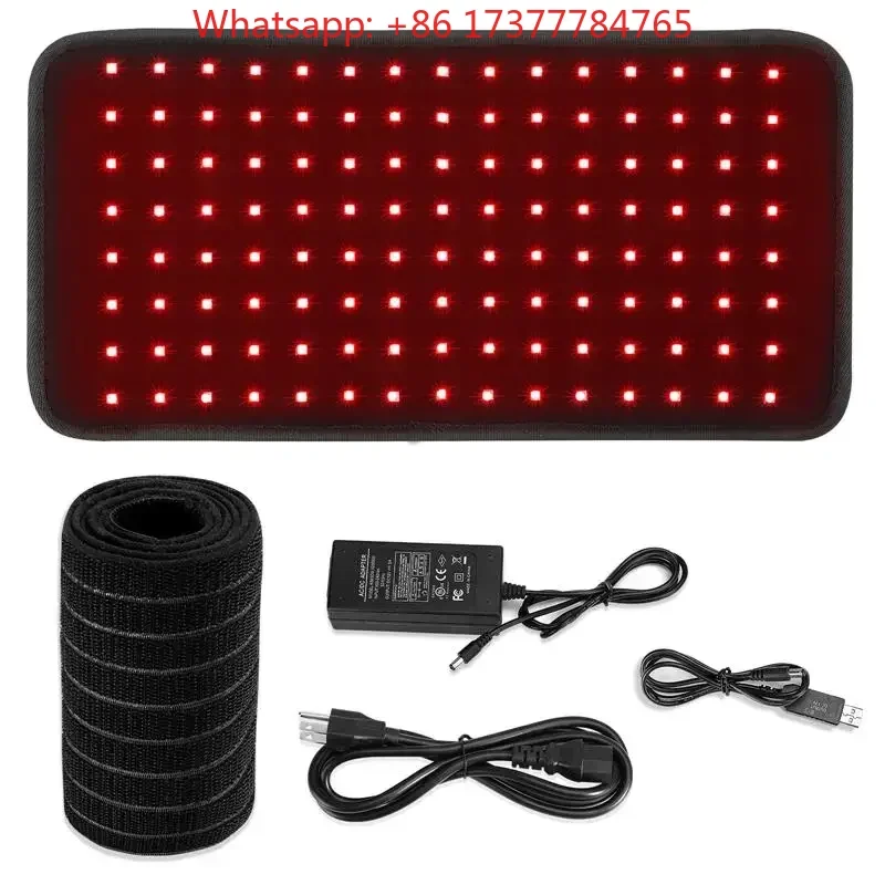 Low Back Red Light Therapy Device Kinreen LED Belt 660nm 850nm Adjustable Straps