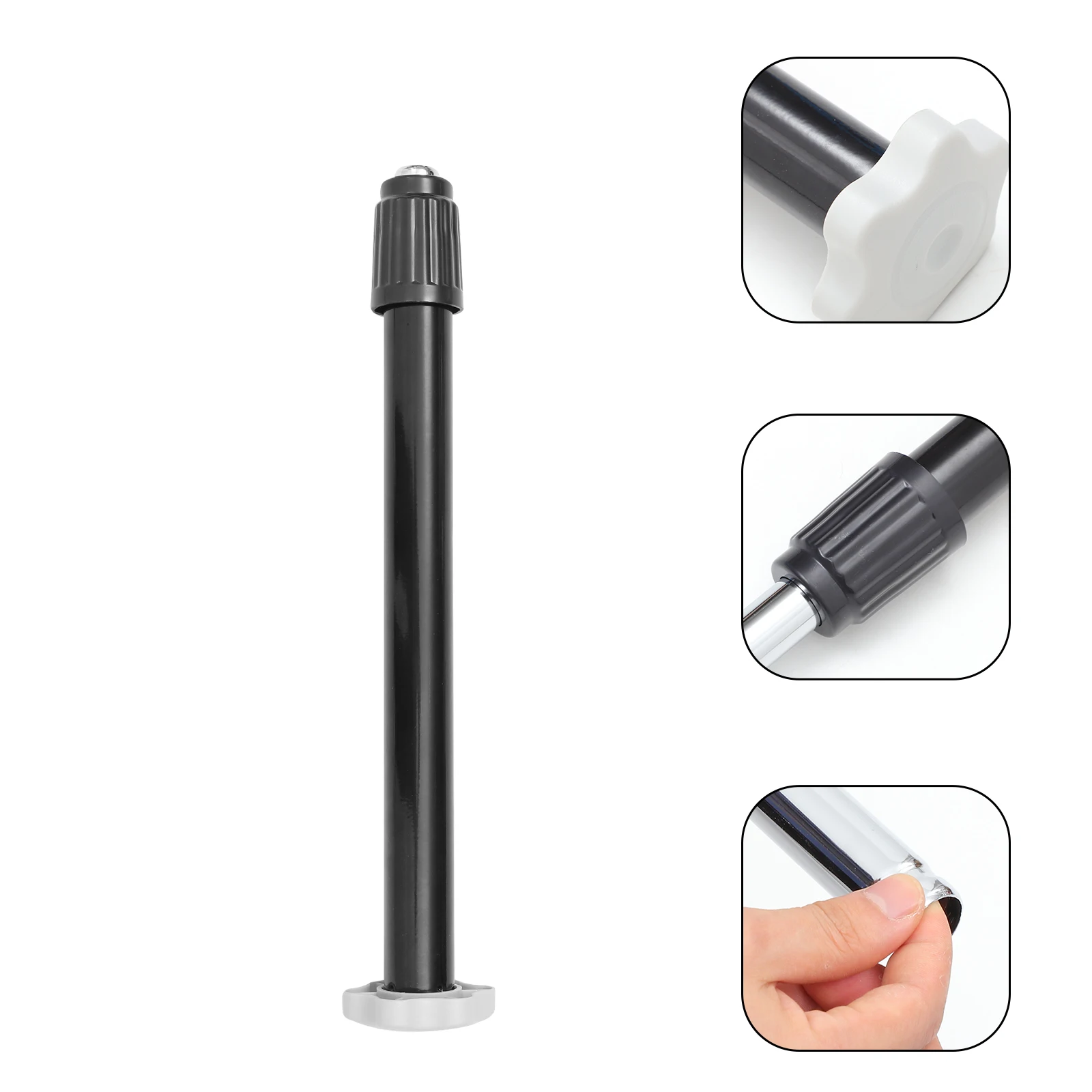 Standing Fan Rod Pole Support Pedestal Base Replacement Components Stainless Steel Floor Fan Stand Pipe Support Home Office Use