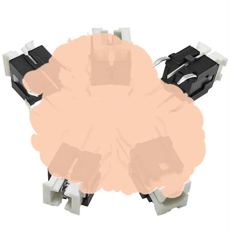 10Pcs LED Tactile Push Switch 6x6mm Self Reset Momentary Through Hole Button for RC Toy Modification Projects