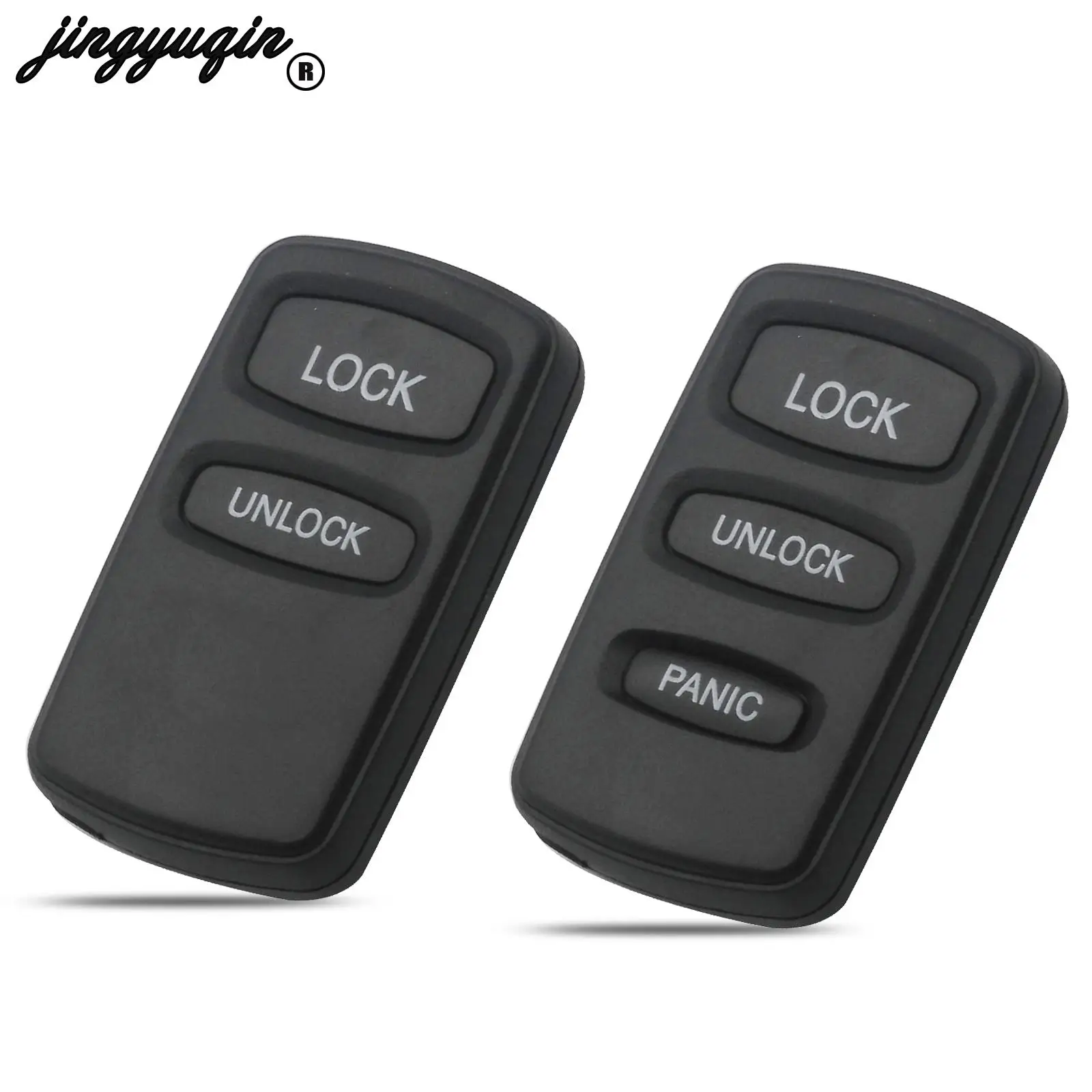 Jingyuqin Remote Contro Key Shell Fob Key Case Cover 2/3 Buttons For Mitsubishi Lancer Outlander Pajero V73 Galant Montero Sport