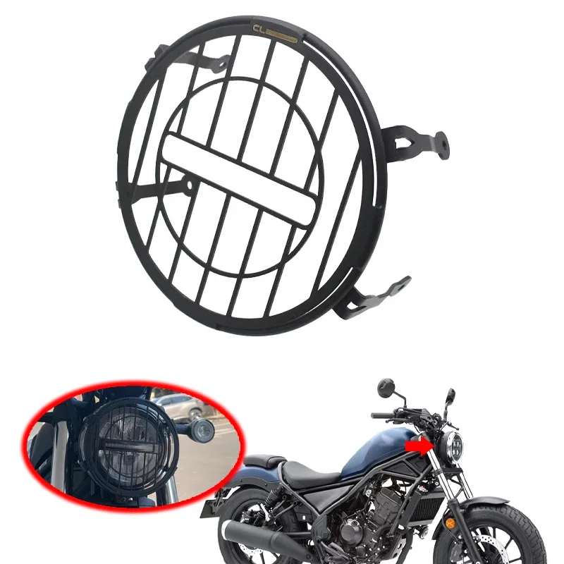 

Защитный чехол для фар CL250 CL300 CL500, подходит для Honda CL 250 300 500 2022-2024, универсальный защитный чехол для фар мотоцикла