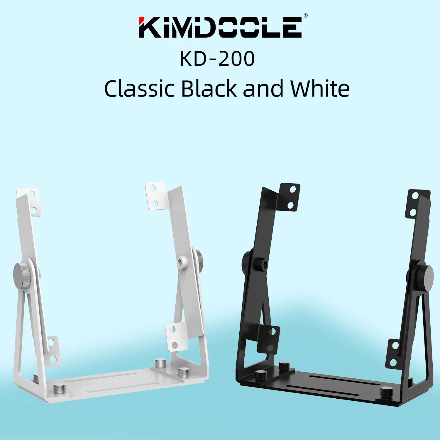 Multi-Purpose Desktop Fan Stand That 360 Degrees Rotation Suitable For 120mm And 140mm PC Cases External Cooling Fans