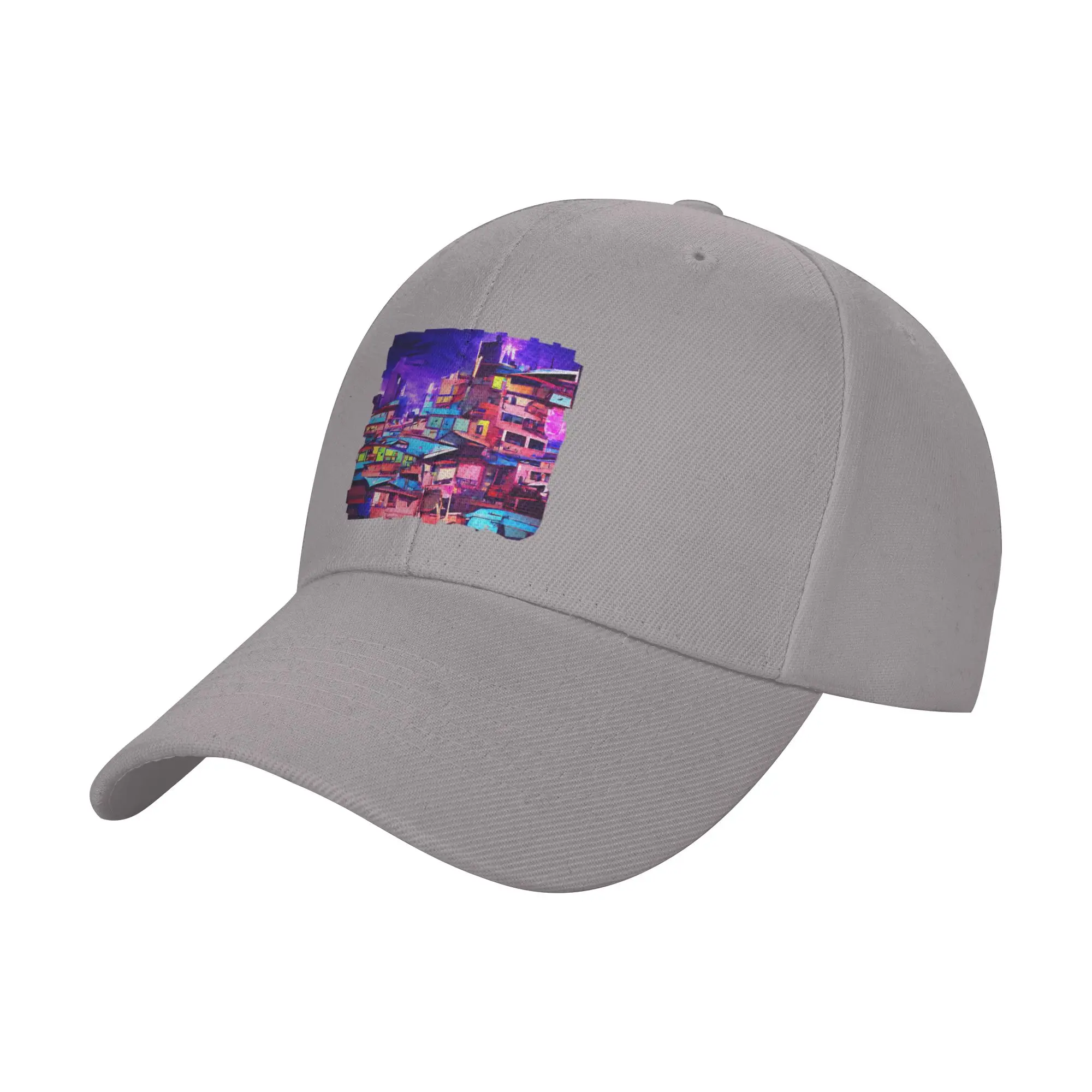 Hot Sale Paradise in a Forgotten Corner of the City Baseball Cap  Outdoor Summer Woman Hat  Youth Activity Summer Woman Hat