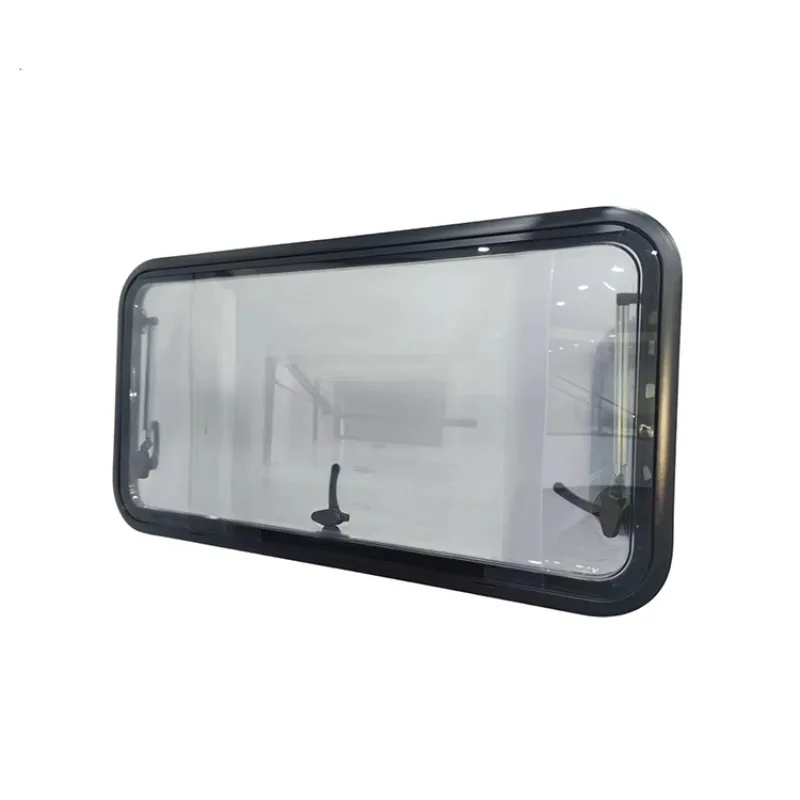 Accessori per camper Finestra per roulotte da 1000 * 600 mm Finestra in acrilico a doppio pannello per camper camper