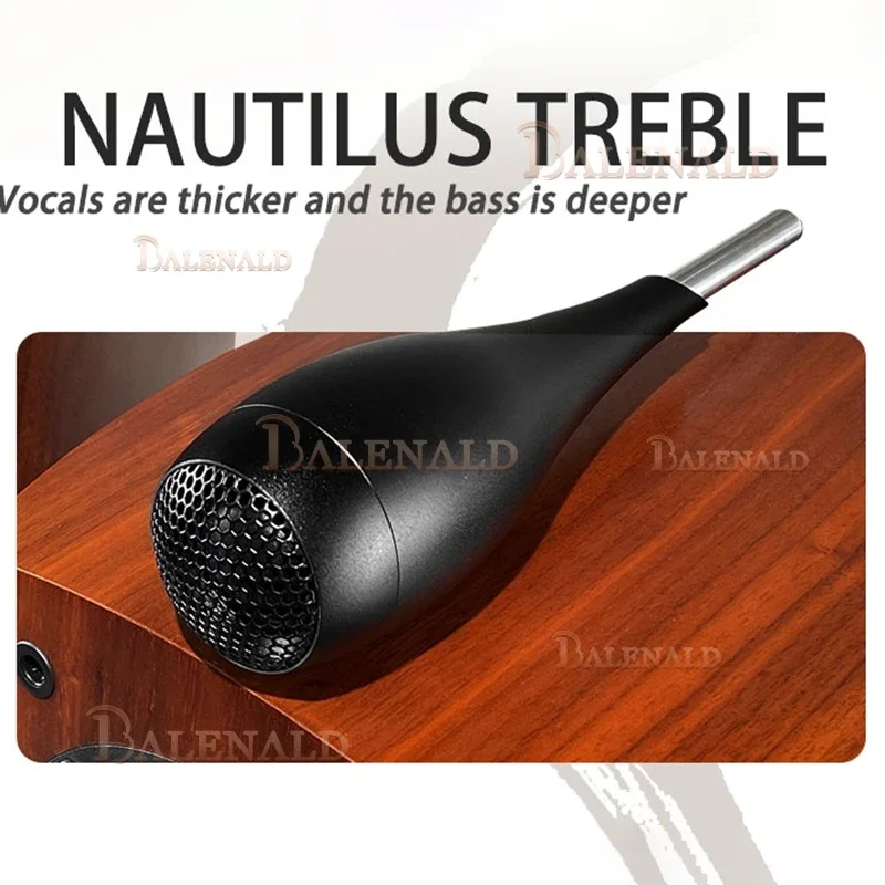 Balenald Speaker BA-8HIFI High-fidelity Dual 8-inch Bass Fever HiFi Three-way Floor-standing Passive Speaker
