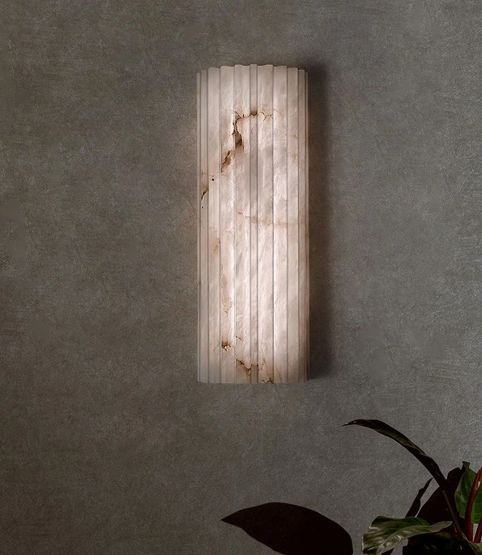 Cross-border marble wall lamp Italian minimalist cafe entrance living room background wall decorative lamp light luxury bedroom