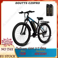 DUOTTS C29 Electric Bike 750W Powerful Motor 48V30AH Dual Lithium Battery Aldult E-bike 29-inch Tire Mountain Electric Bicycle