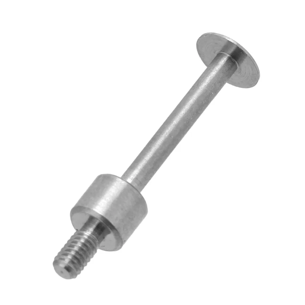 Durable T Shape Dial Indicator Probe M2.5 Thread High Speed Steel Flat Contact Point Dial Gauge Probe For Dial Indicator - view 4