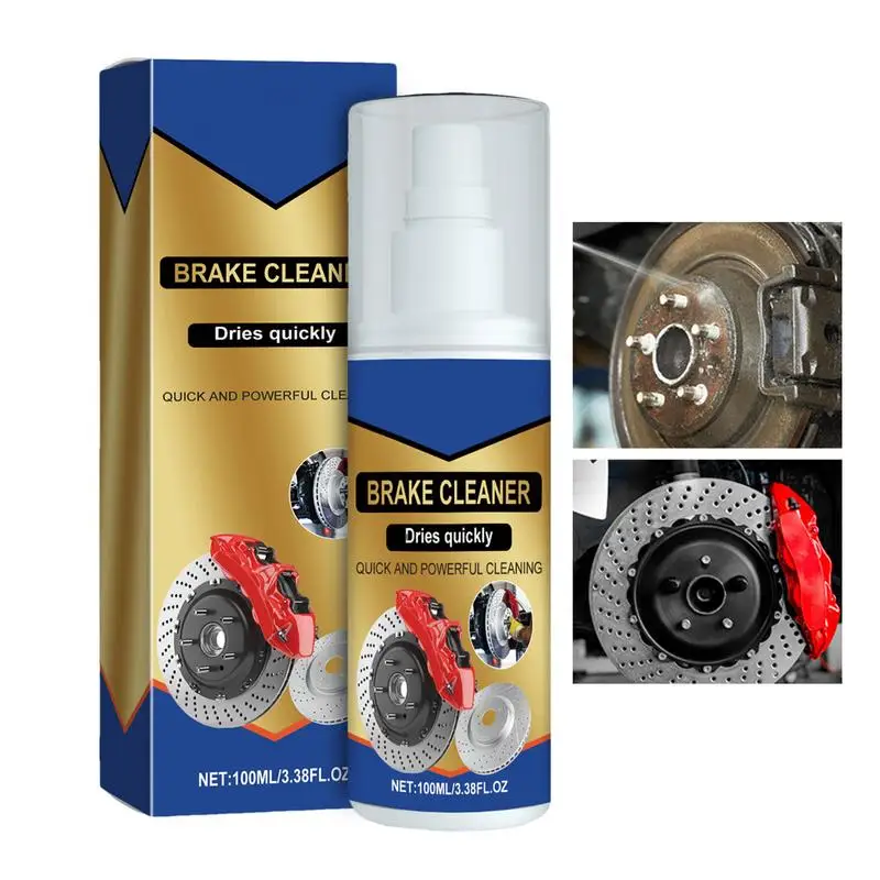 

Auto Brake Cleaner Auto Brake Cleaning Agent 100ml Vehicle Brake System Cleaner Multifunctional Efficient Brake Cleaner Liquid