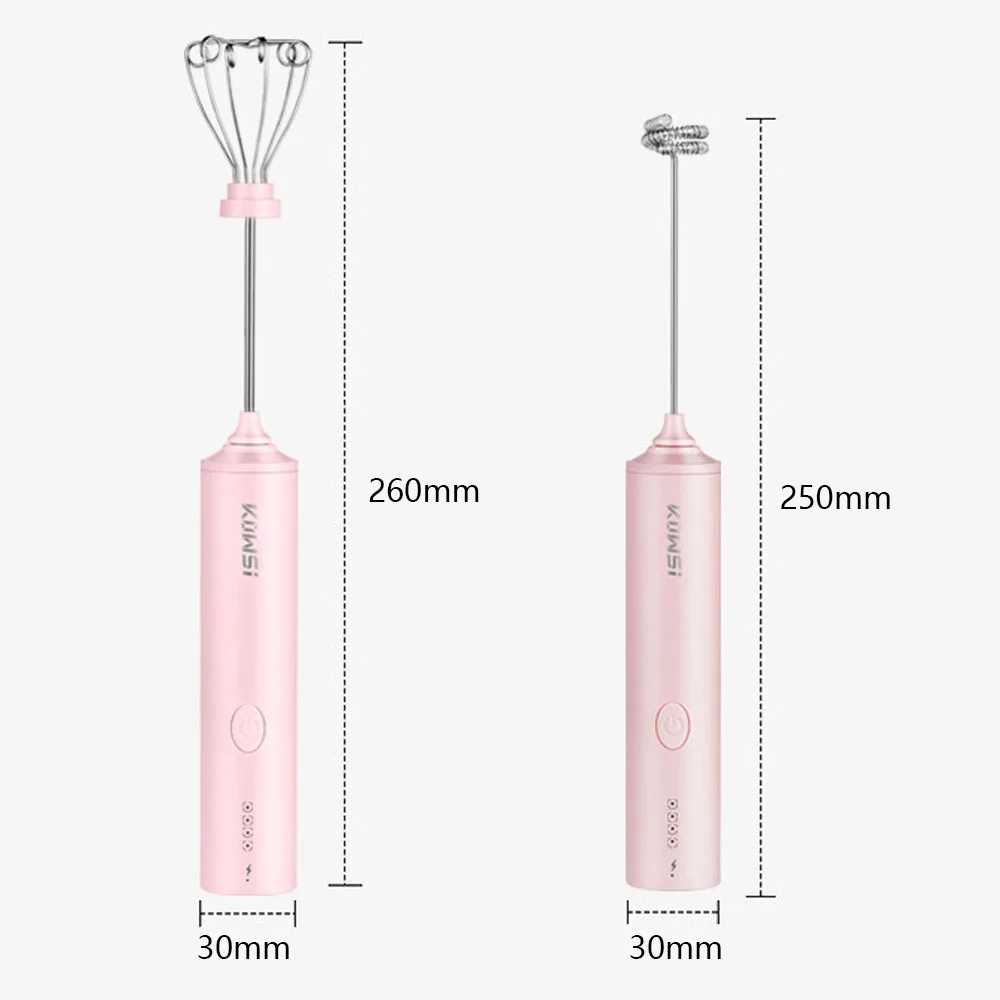 Schnurloser elektrischer Lebensmittelmixer für den Haushalt, 4 Geschwindigkeiten, verstellbarer Teig, Handmixer, Eierrührer, Multifunktionsmixer