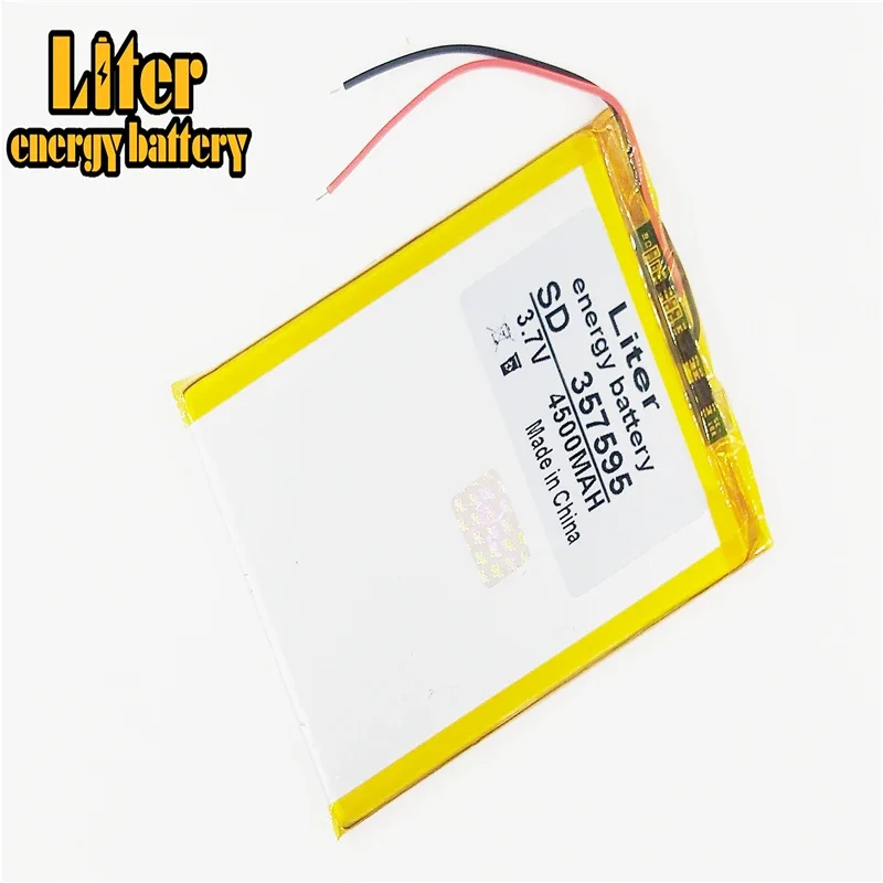 Good Qulity new U25GT 7 inch 357595 3.7V lithium polymer 4500MAH product for tablet pc 7 inch 8 inch 9inch