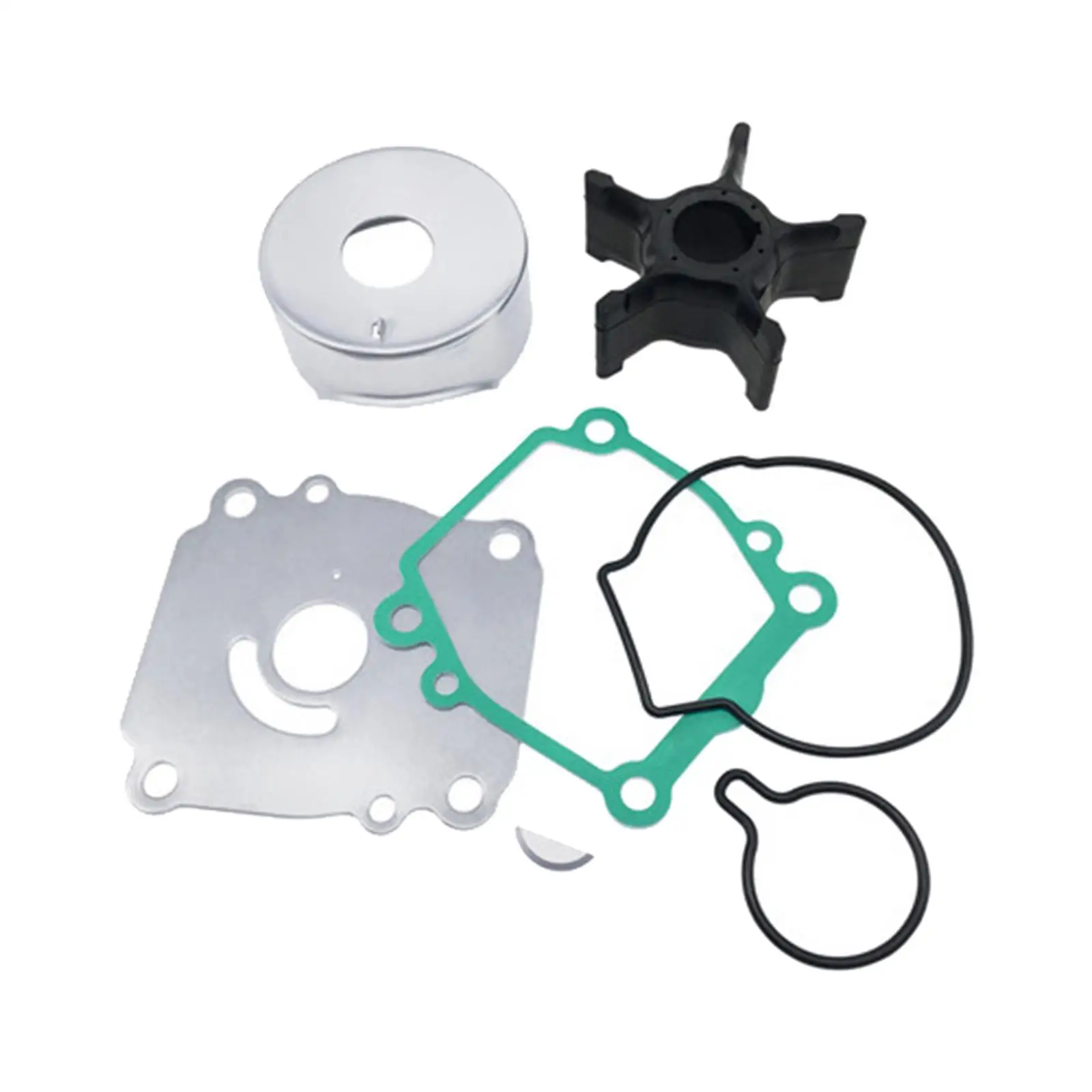 Water Pump Impeller Service Kit 17400-92J00 for Outboards, Boat Motor Spare Parts High Reliability