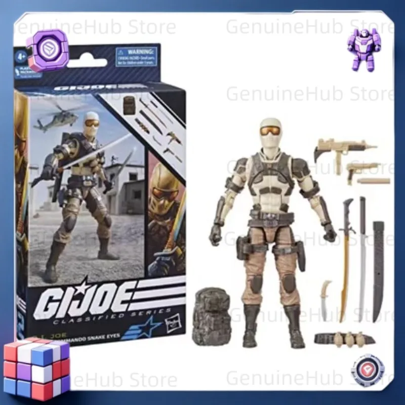 【Op voorraad】Hasbro Origineel G.I. Joe 6-inch Nunchuk Crimson Viper Firefly Desktop Action Figure Model Speelgoed Cadeau & Collectie