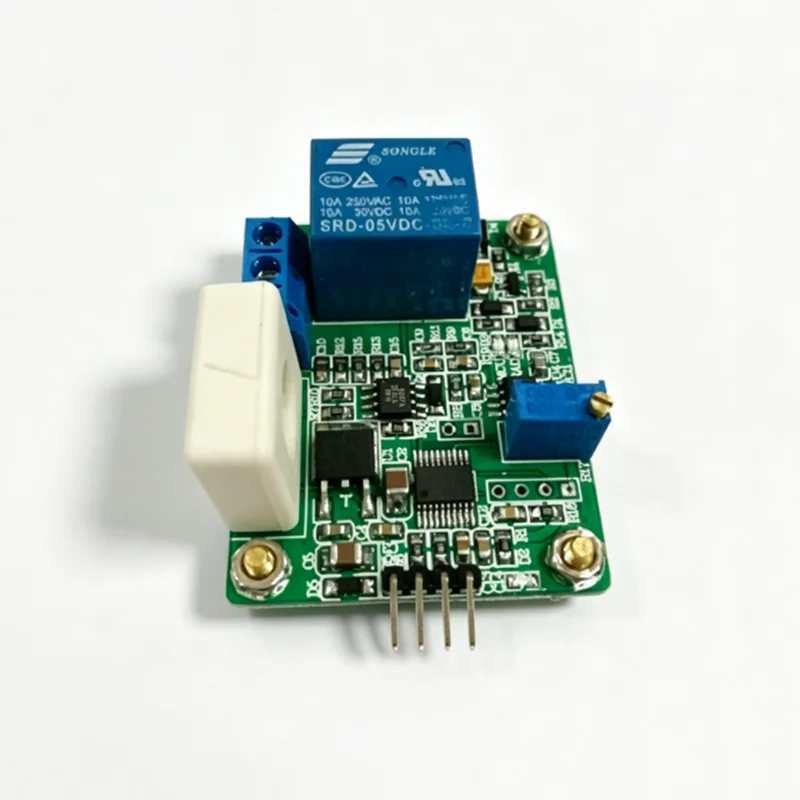 1PCS WCS1800 Hall current sensor DC-AC detection module 30A serial port output overcurrent protection