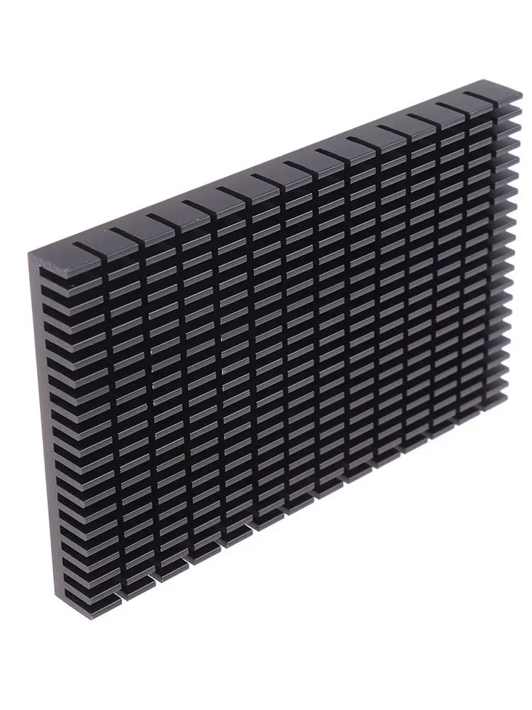 1 szt. Wysokiej Jakości Panel Grzejny 150*93*15MM Radiator Aluminiowy Czarny — zdjęcie produktu 7