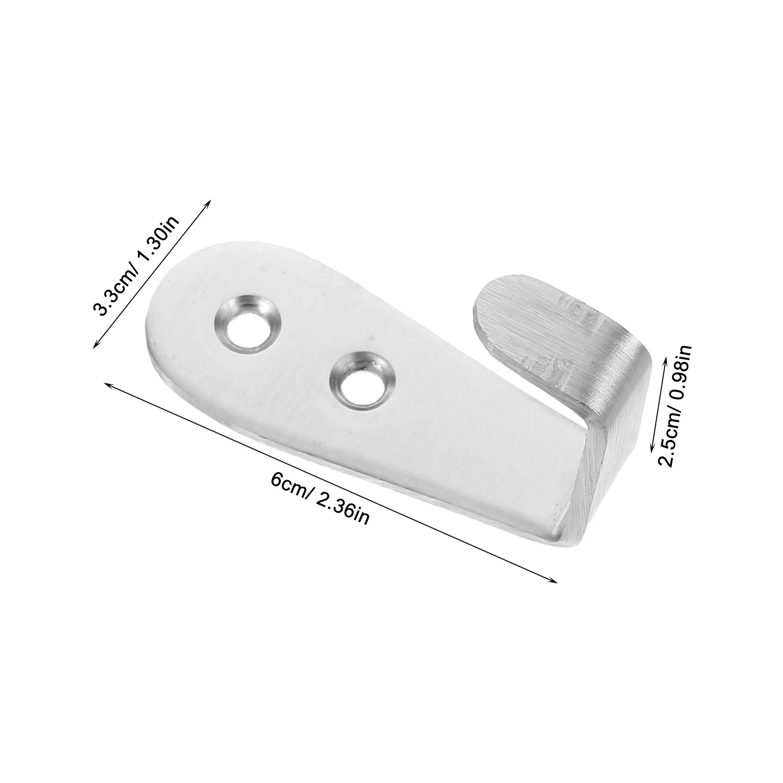 

2Pcs Ladder Hooks Stainless Steel Heavy Duty Bunk Bed Accessories Loft Bed Replacement Brackets Camper Ladder Parts