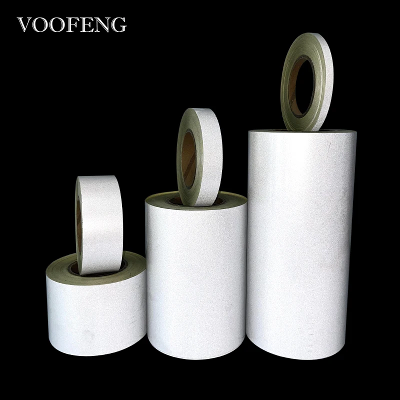 VOOFENG Reflective Tape White Advertisement Grade Reflective Sticker for Car Styling Motor Safety Multi-Specification Reflector