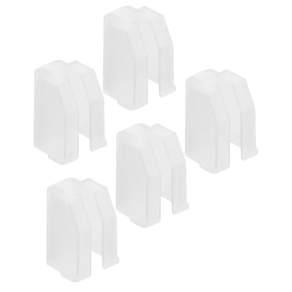 5Pcs Plattenspieler Nadel Abdeckungen Kunststoff Stylus Protektoren Einfache Installation Plattenspieler Verwenden Plattenspieler Nadel Abdeckung