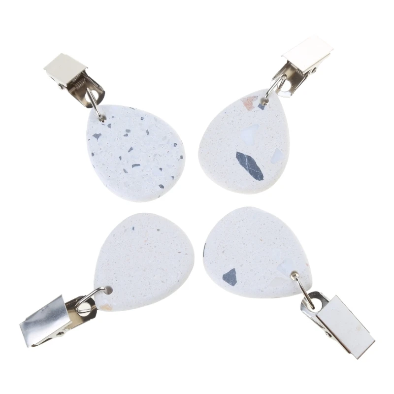 4 pièces couverture Table poids pierre fer nappes pendentifs nappe pendentif livraison directe