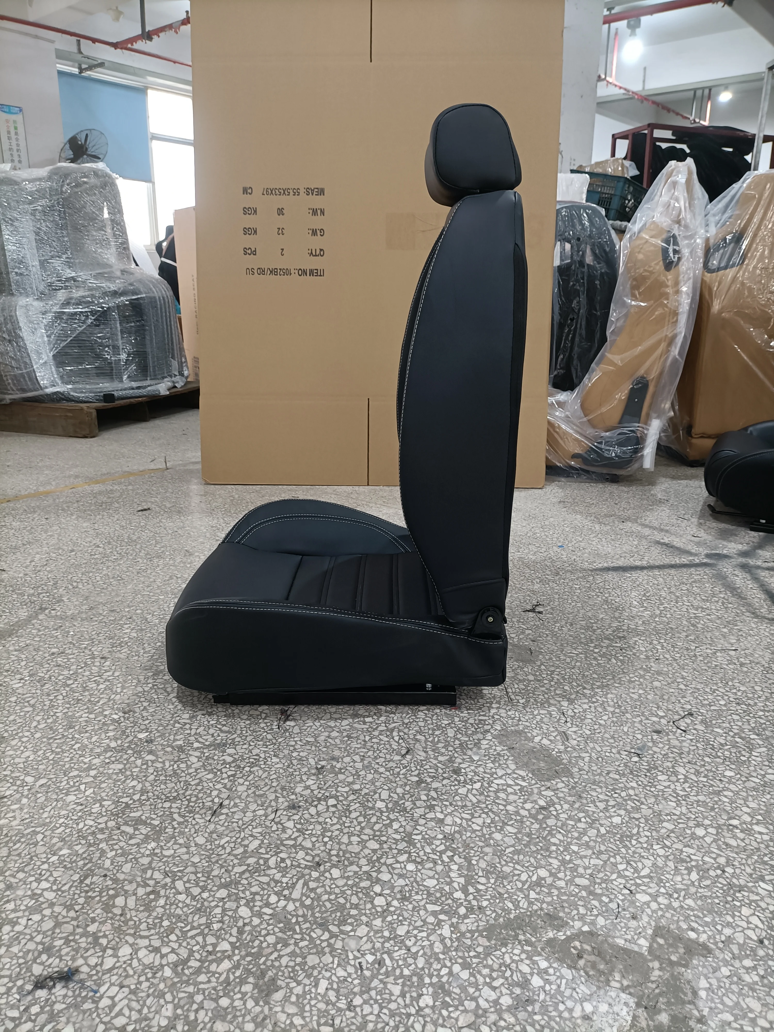 9006 Universal Vehicle Slider Simulator Gaming Station Adjustable Sim Bucket Racing Seats - view 3