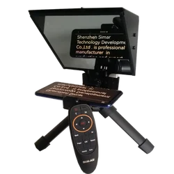 Portable  Mobile Phone  Multi-functional  Prompter Teleprompter  for News Live Interview Speech for DSLR Cameras/ Smartphone