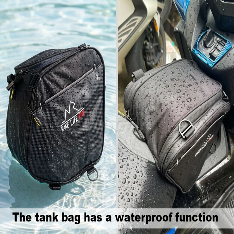 

For honda nss350 NSS350 350 forza350 NSS350Motorcycle Scooter Tunnel Bag Waterproof Tank Travel Bag Luggage Tool Bag Console Bag