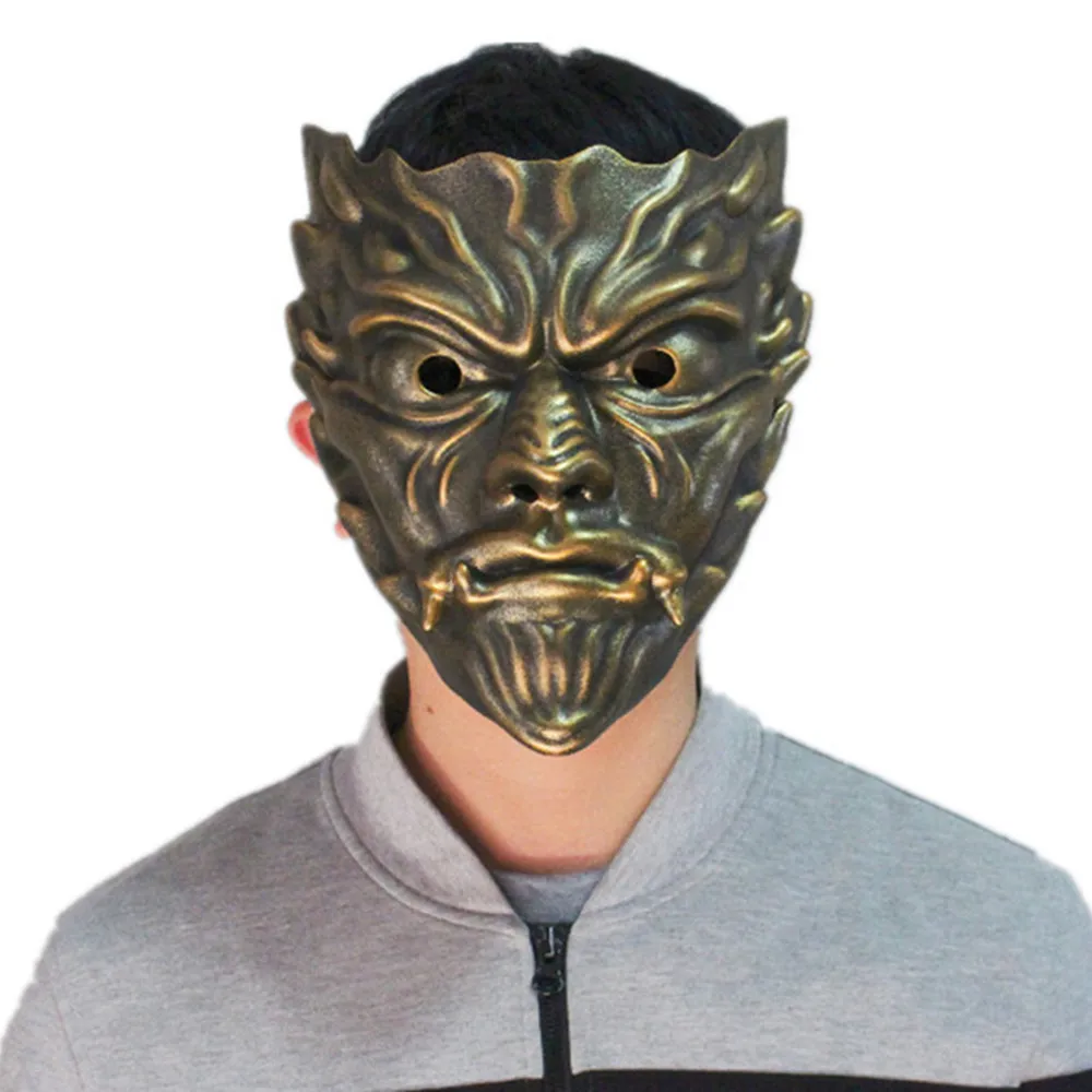 

Resin Arhat Heavenly King Mask Medieval Retro Chinese Ancient Style