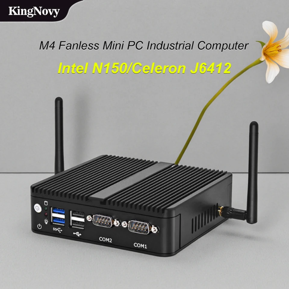 Fanless Mini PC Intel N150 Windows 11 Pro