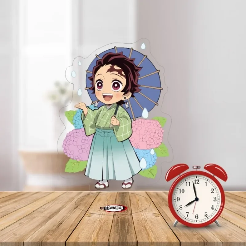 شخصيات حركة أنيمي قاتل الشيطان ، تانجيرو ، نيزوكو ، نسخة ميتسوري كيو ، حامل أكريليك ، ألعاب نموذجية ، دمية ، ديكور مكتبي ، هدايا تجميع