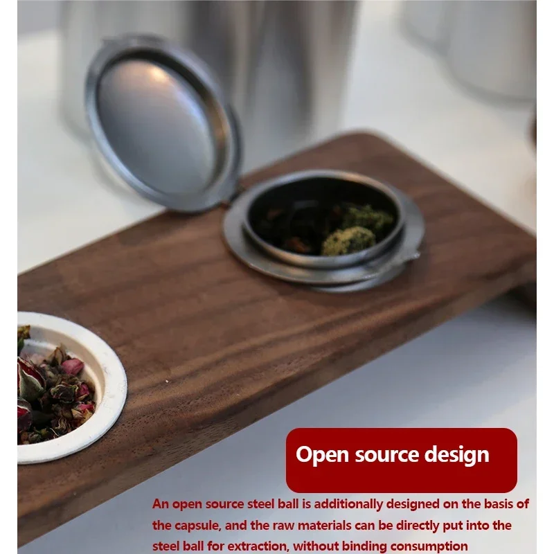 เครื่องชงกาแฟแคปซูล เครื่องชงกาแฟอัตโนมัติ เครื่องชงกาแฟแคปซูล กาแฟ/นมถั่วเหลือง/ชานม 220V 1300W