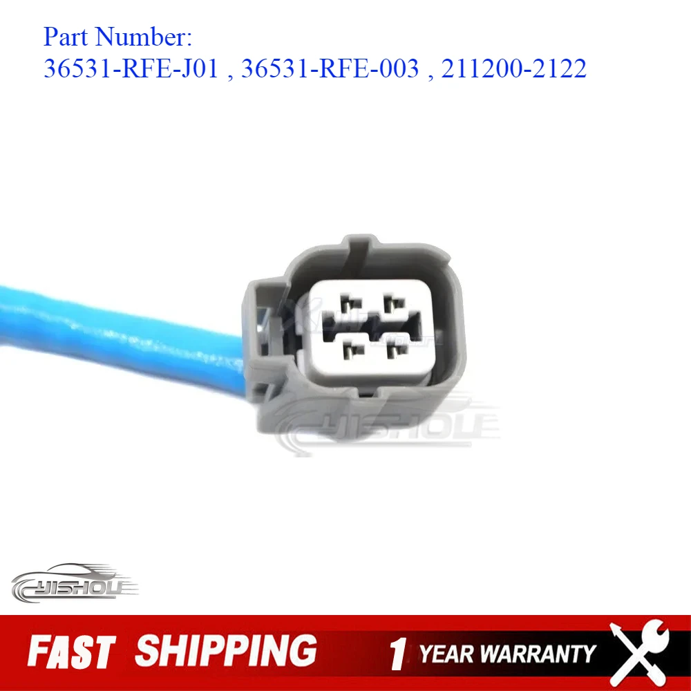 

211200-2122 36531-RFE-J01 36531RFEJ01 Новый автомобильный датчик кислорода O2 для Honda Odyssey RB1 2.4L 2005 2006-2009