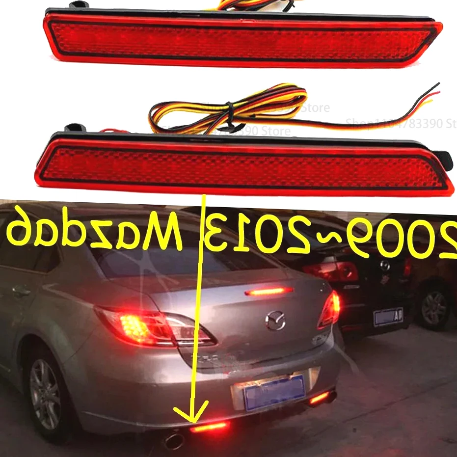 

Для Mazda 6 | Задний фонарь, светодиодный задний фонарь 2009 ~ 2013y Mazda6, задний фонарь, автомобильный бампер