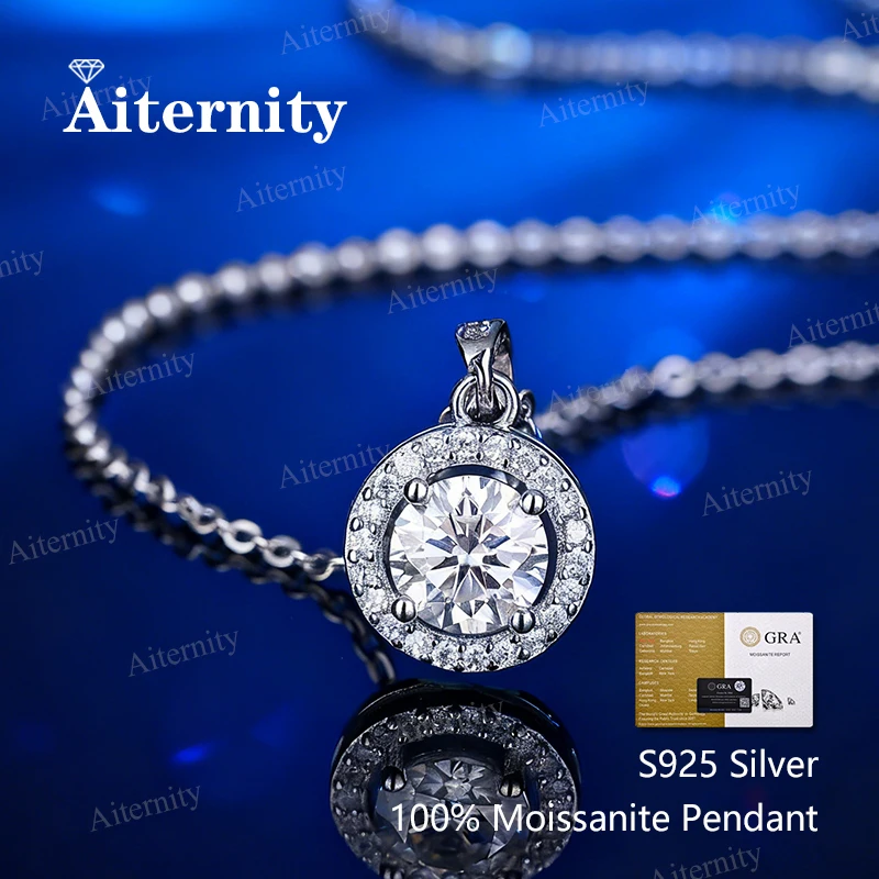 

Moissanite Pendant Luxury Wedding Sunflower for Women 925 Sterling Silver Jewelry Wedding Bridal Moissanite Diamond Necklace