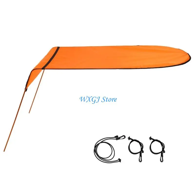 37JE Boat Overhead Shade Panel Sun for Fishing and Boating Rest Time Use