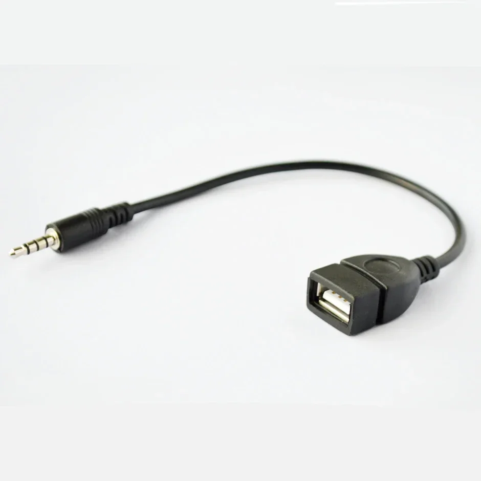 Car 3.5mm AUX Converter Adapter Cable for Land Rover Range Rover Sport Evoque Freelander 2 Jaguar XE XJ XJL XF