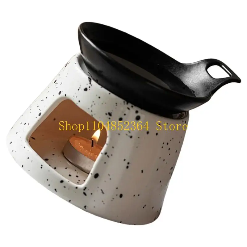 652F Ceramics Wax Melt Burners With Detachable Structure Tealight Holder For Easy Cleaning And Efficient Scent Distribution